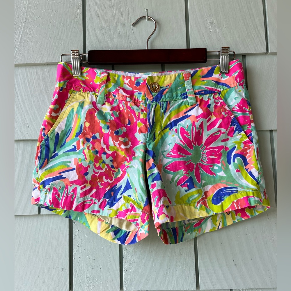 Lilly Pulitzer- Callahan short - Size 00 - Casa Banana pattern